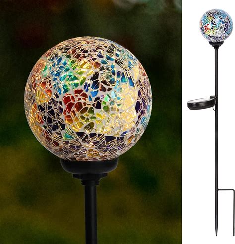 solar light ground stakes|Amazon.ca: Stake Solar Garden Lights.